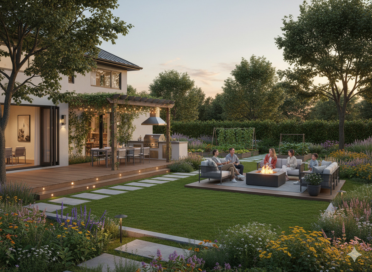 Complete landscape design service